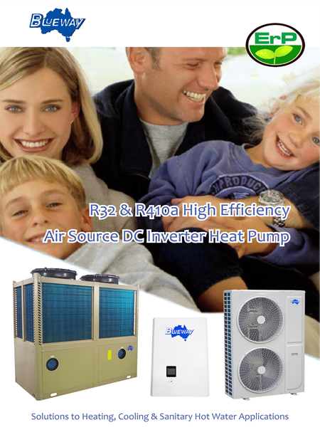 DC-inverterwarmtepomp R32 & R410a