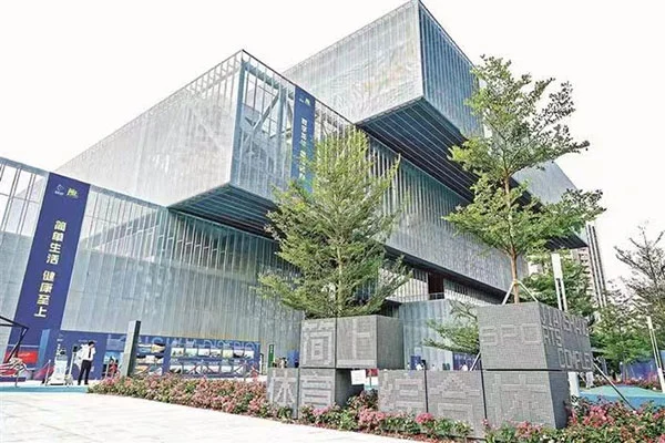 Zwembadproject Blueway Sport- en Cultureel Centrum: Jianshang-sportcomplex in Shenzhen Longhua District